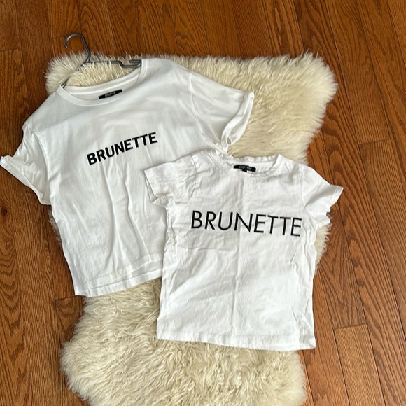 Brunette The Label Tops - Brunette The Label- mommy and me set